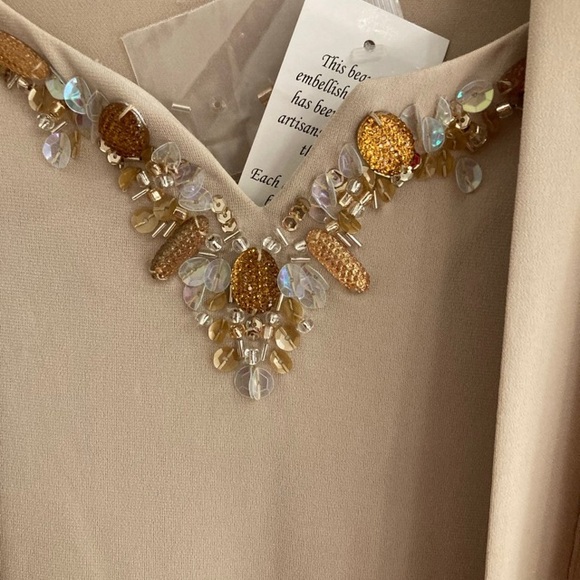 Susan Graver Liquid Knit Short Sleeve Cardigan & Sleevelress Tank - Picture 2 of 8